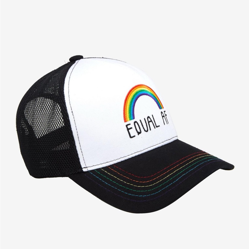 Pride Equal AF‎ Hot Topic Trucker Snapback Hat